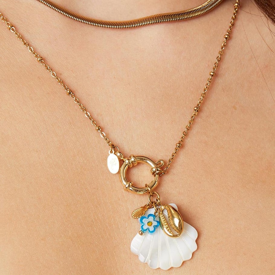 Necklace with shell charm - Beach collection Picture5